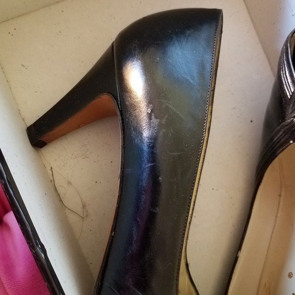 Erin blk patent heels - Picture 7 of 7